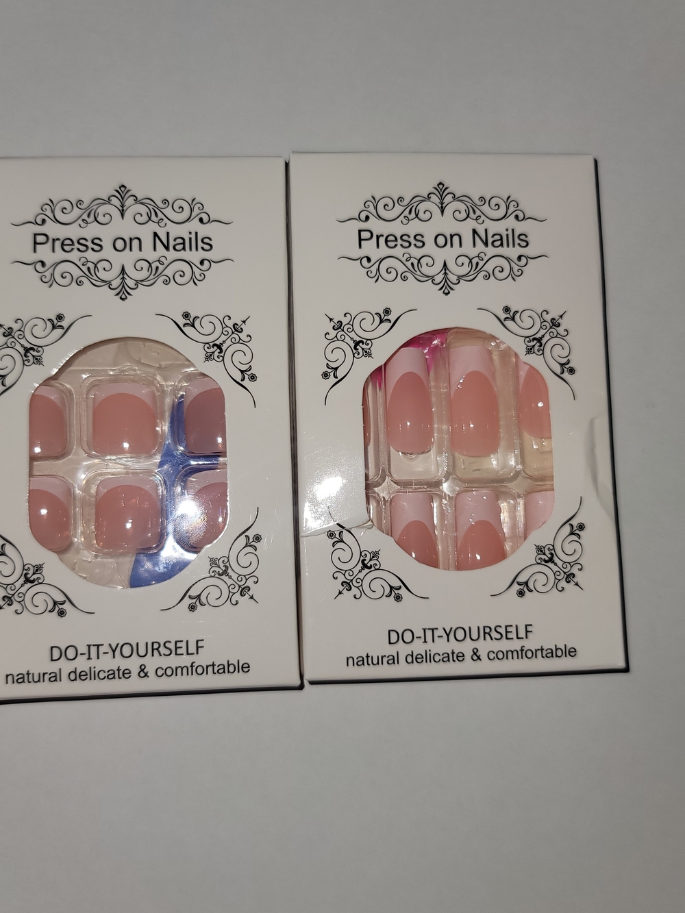 Press On Nails DIY Set - French False Nails